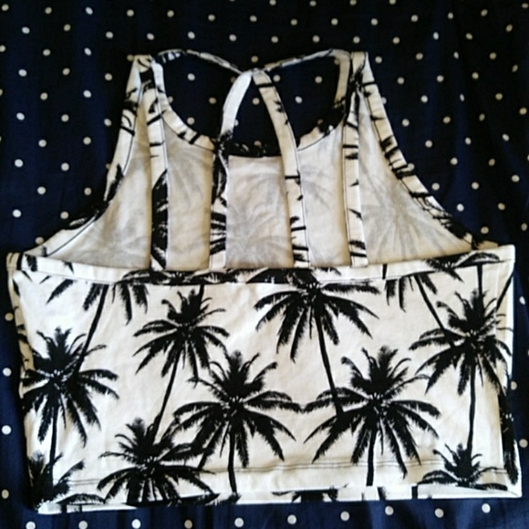 High Neck Crop Top - Picture 2 of 2